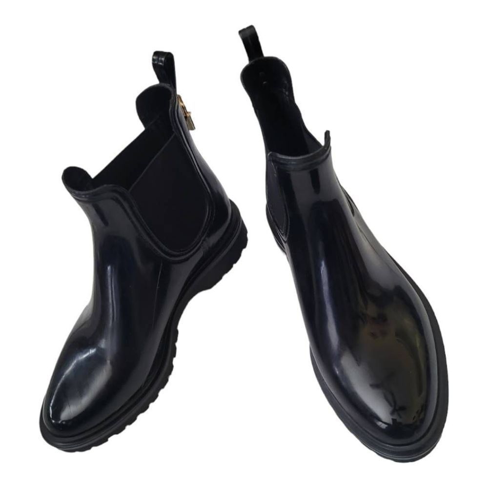 Michael Kors Combat Style Pull on RainBoots Women's 8.5